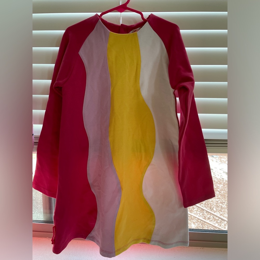 AGATHA RUIZ DE LA PRADA pink sweater dress / Little girl size 8 years